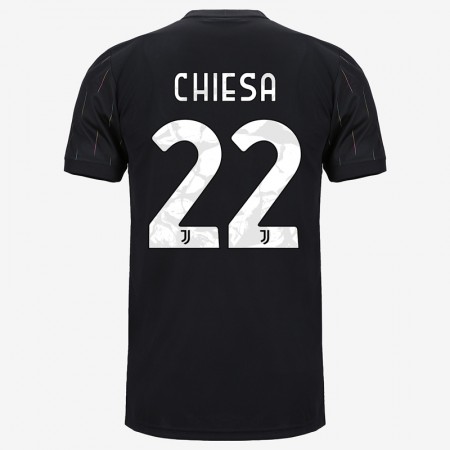 Billiga Fotbollströjor Juventus Federico Chiesa 22 Borta tröja 2021/22 Kortärmad